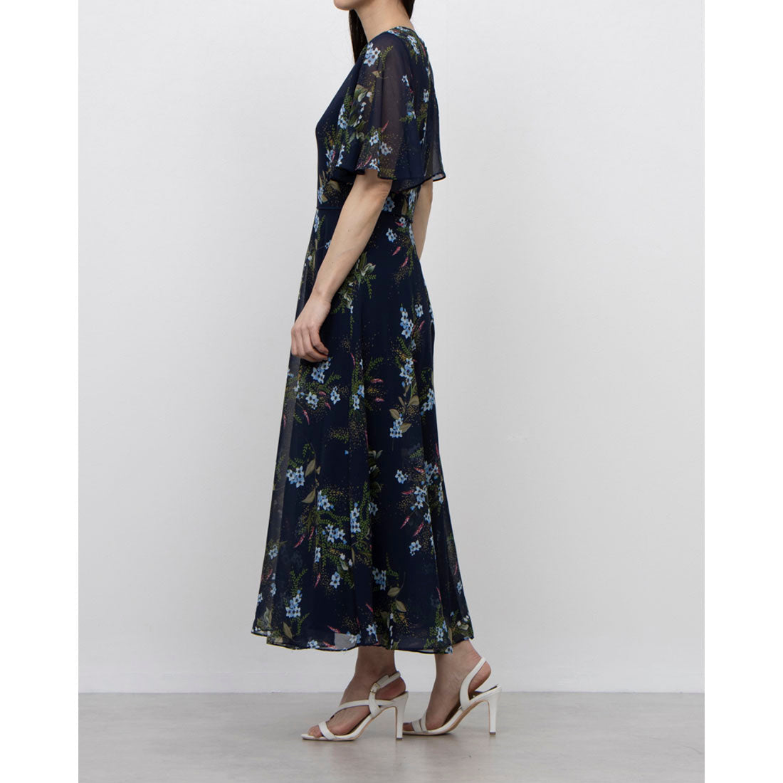 ホブズ HOBBS CALLIE DRESS （NAVY MULTI） NAVY MULTI