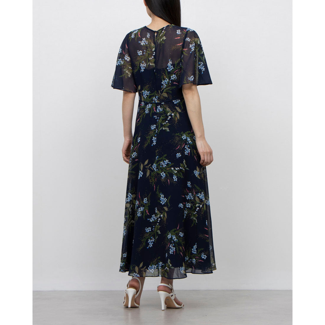 ホブズ HOBBS CALLIE DRESS （NAVY MULTI） NAVY MULTI