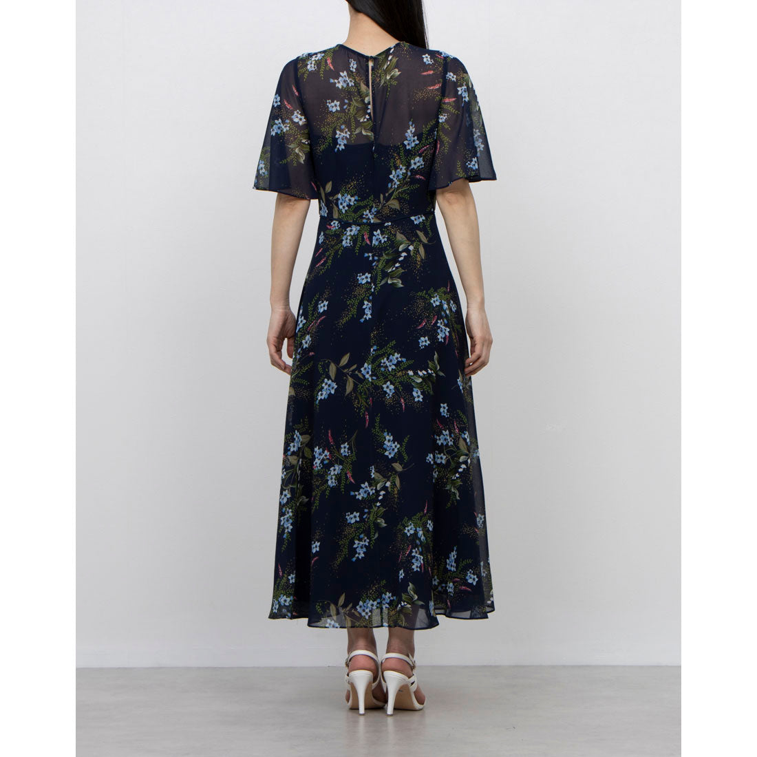 ホブズ HOBBS CALLIE DRESS （NAVY MULTI） NAVY MULTI