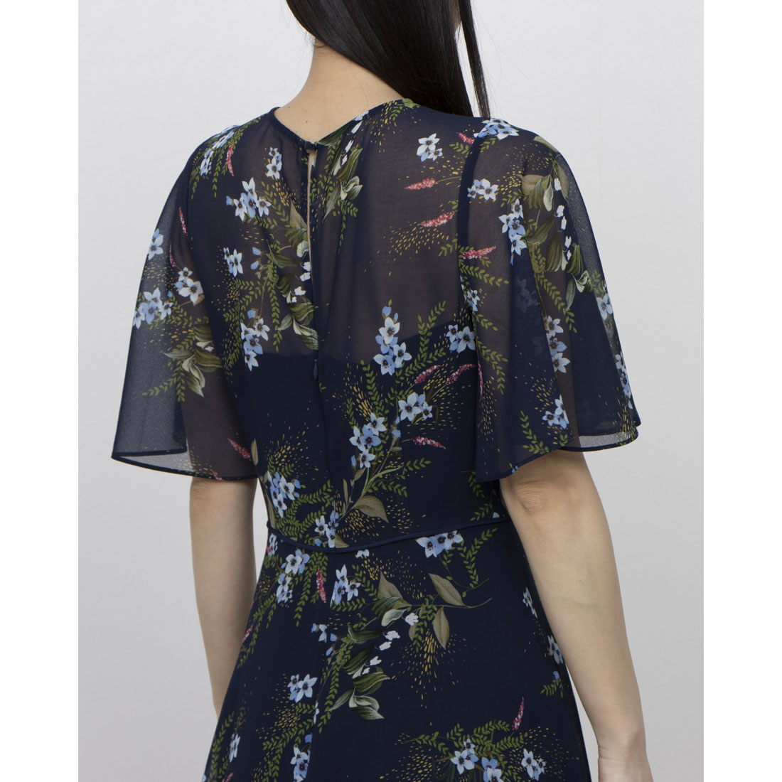 ホブズ HOBBS CALLIE DRESS （NAVY MULTI） NAVY MULTI