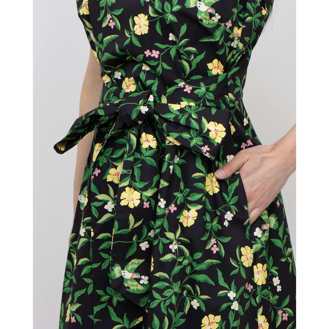 ホブズ HOBBS TANYA DRESS （BLACK MULTI） BLACK MULTI