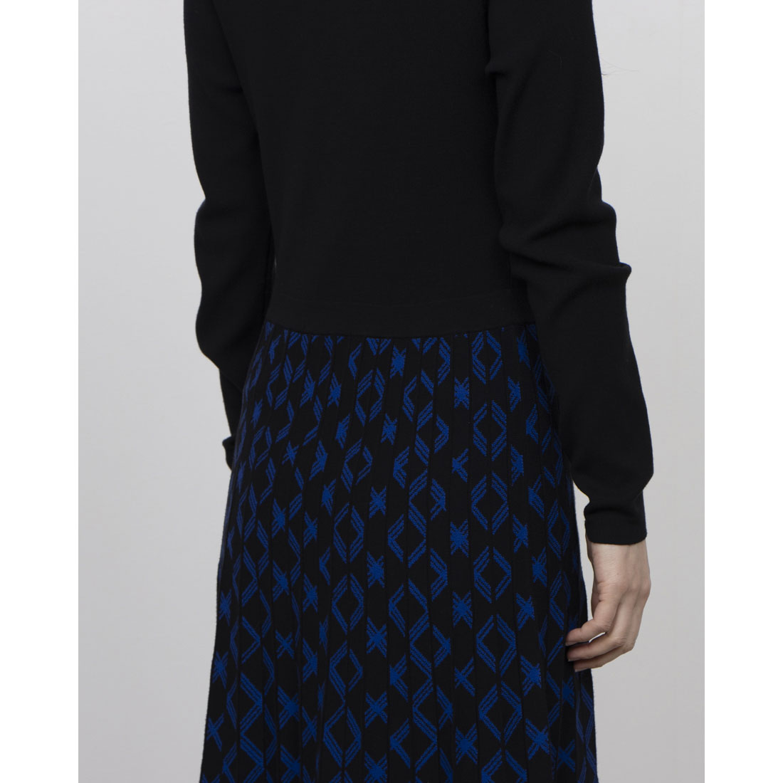 ホブズ HOBBS LARNA KNITTED DRESS （BLACK BLUE） BLACK BLUE
