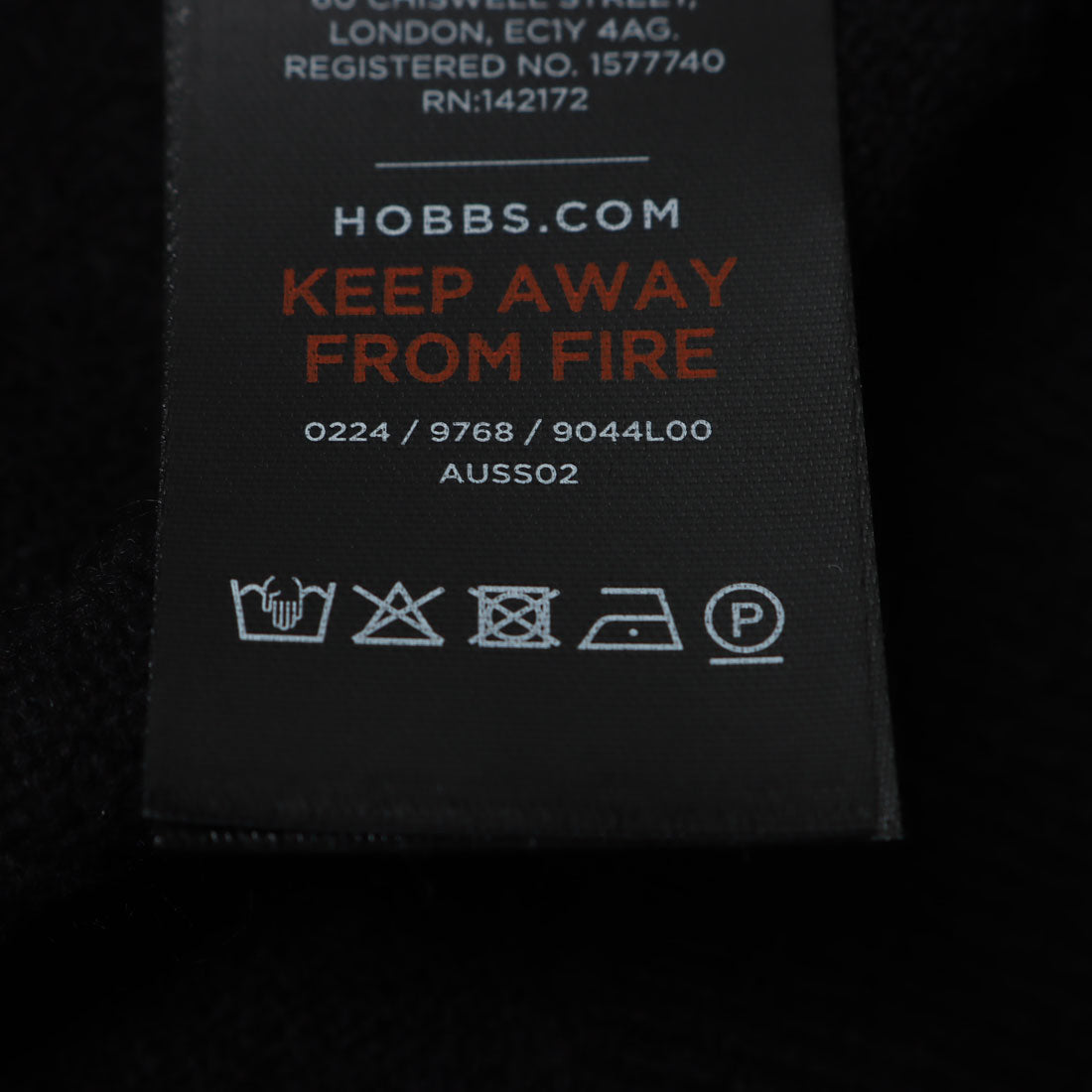 ホブズ HOBBS SAMIRA STAR JUMPER （BLACK IVORY） BLACK IVORY