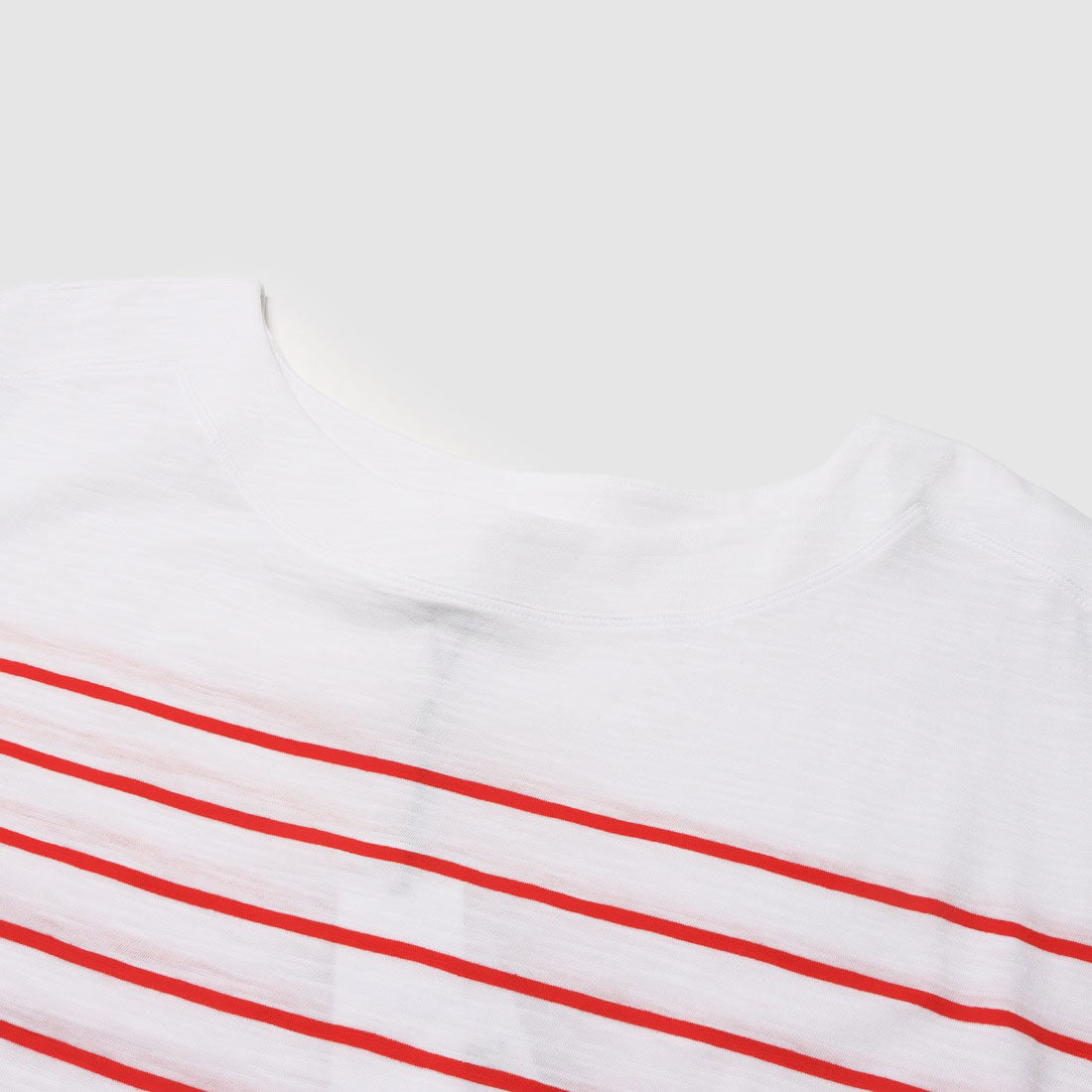 ホブズ HOBBS ALYCIA STRIPE T-SHIRT （WHITE RED） WHITE RED