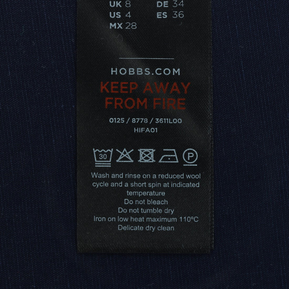 ホブズ HOBBS ALDA TROUSER （HOBBS MIDNIGHT） HOBBS MIDNIGHT