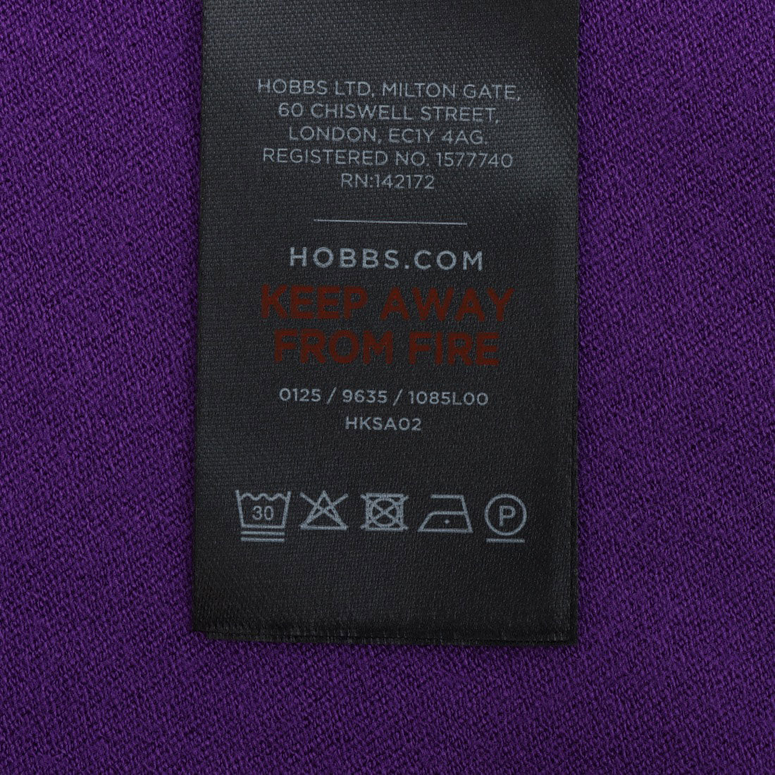 ホブズ HOBBS EFFIE JUMPER （AMARANTH PURPLE） AMARANTH PURPLE