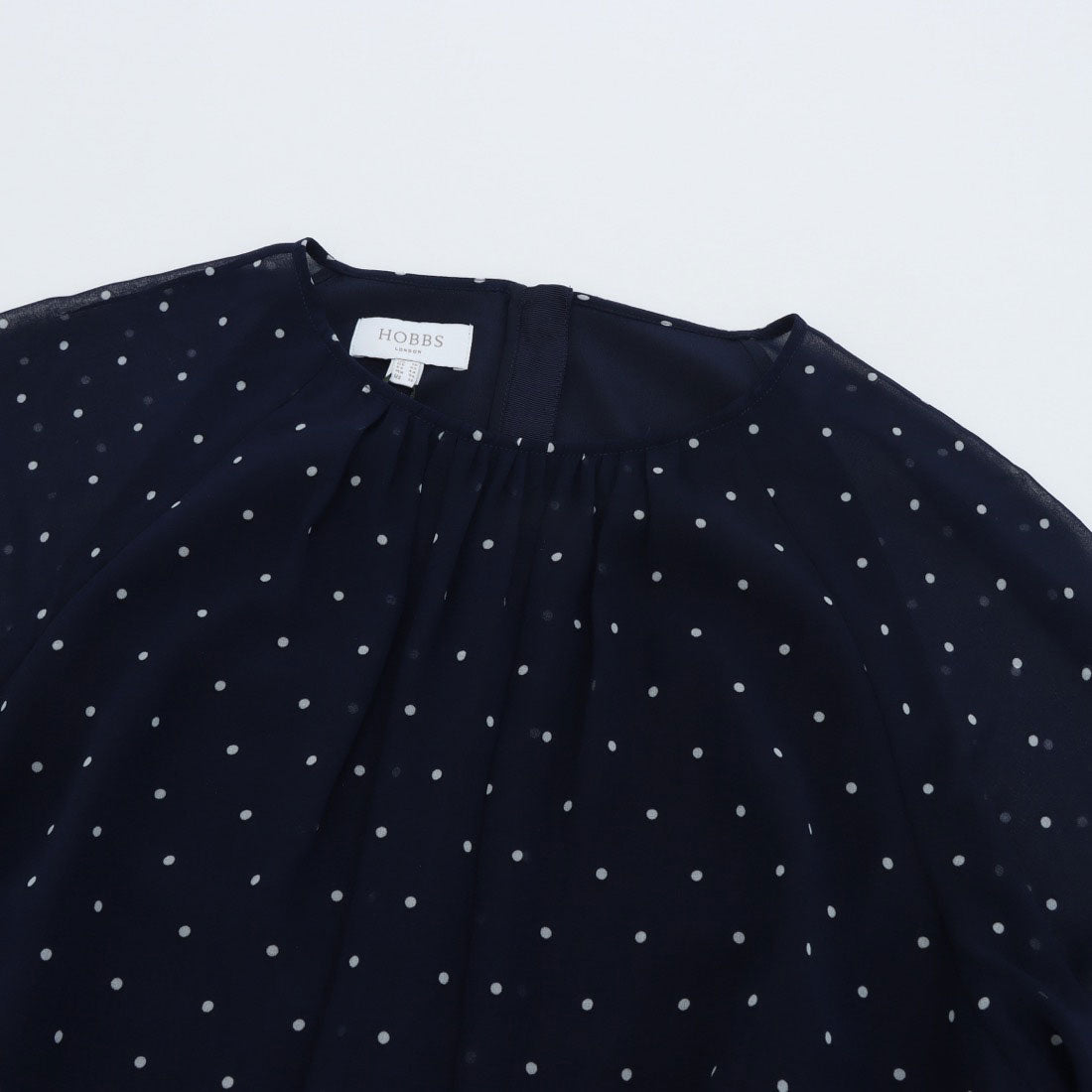 ホブズ HOBBS ROSIE DRESS （NAVY IVORY） NAVY IVORY