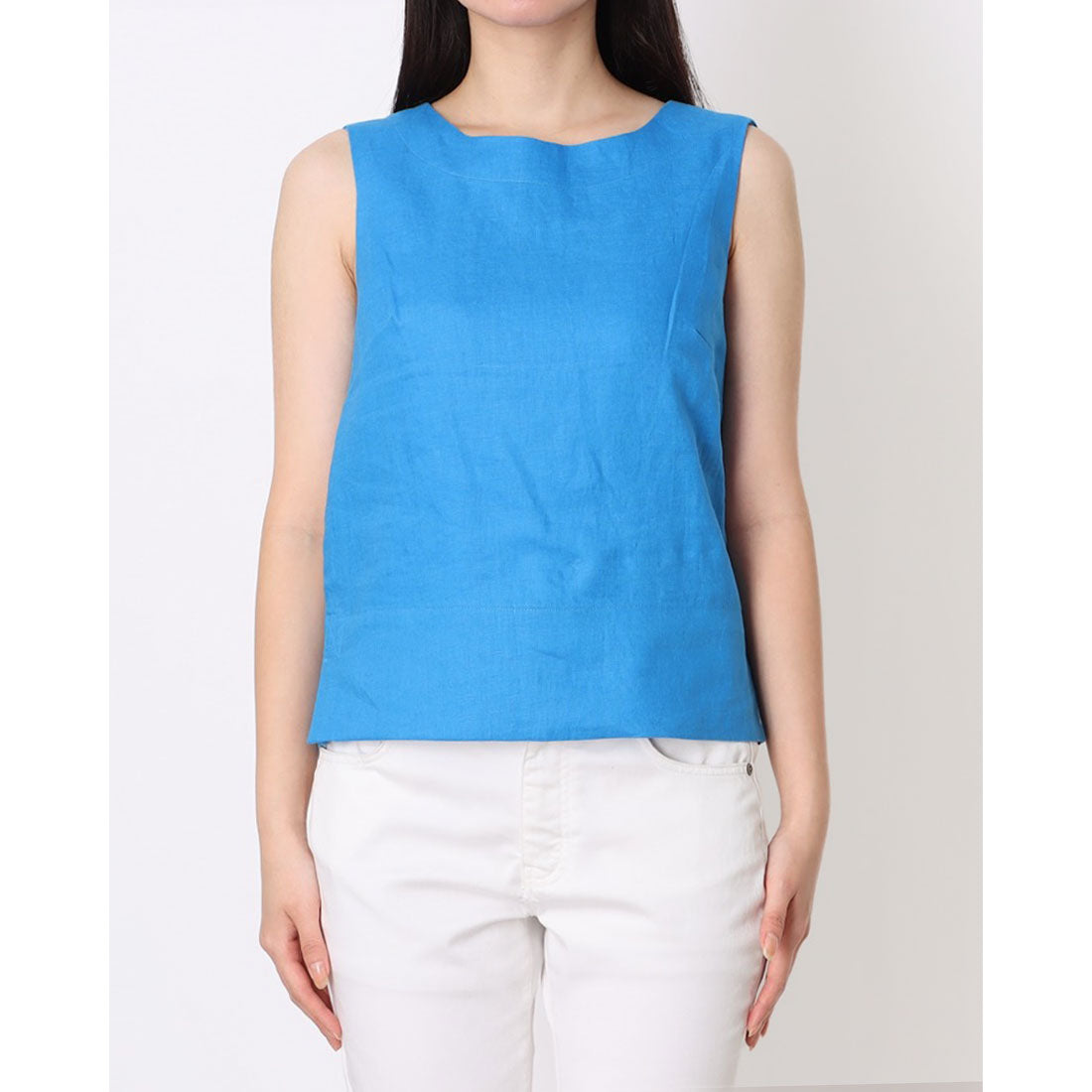 ホブズ HOBBS MALINDI LINEN TOP （FRENCH BLUE） FRENCH BLUE