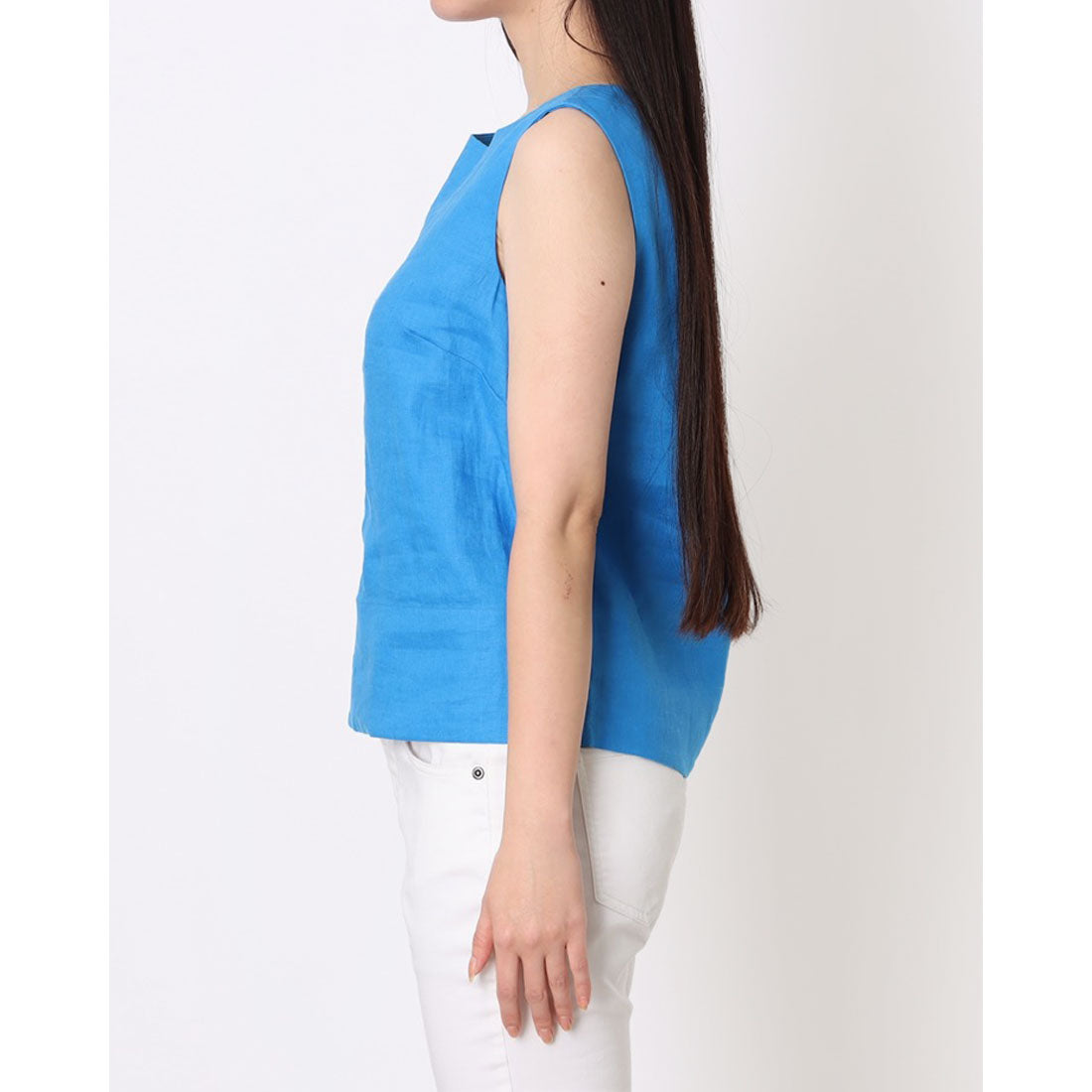 ホブズ HOBBS MALINDI LINEN TOP （FRENCH BLUE） FRENCH BLUE