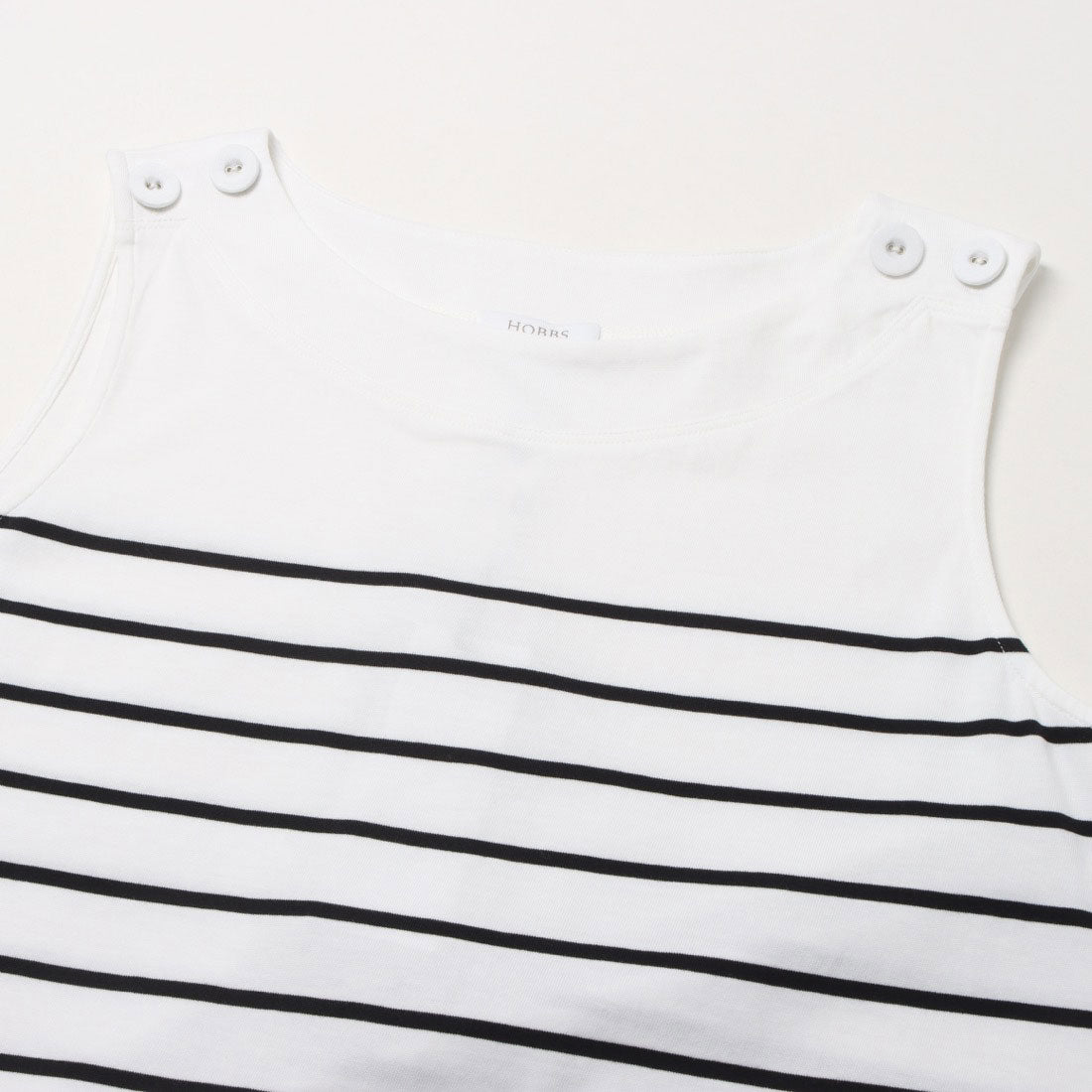 ホブズ HOBBS MADDY STRIPED TOP （WHITE NAVY） WHITE NAVY