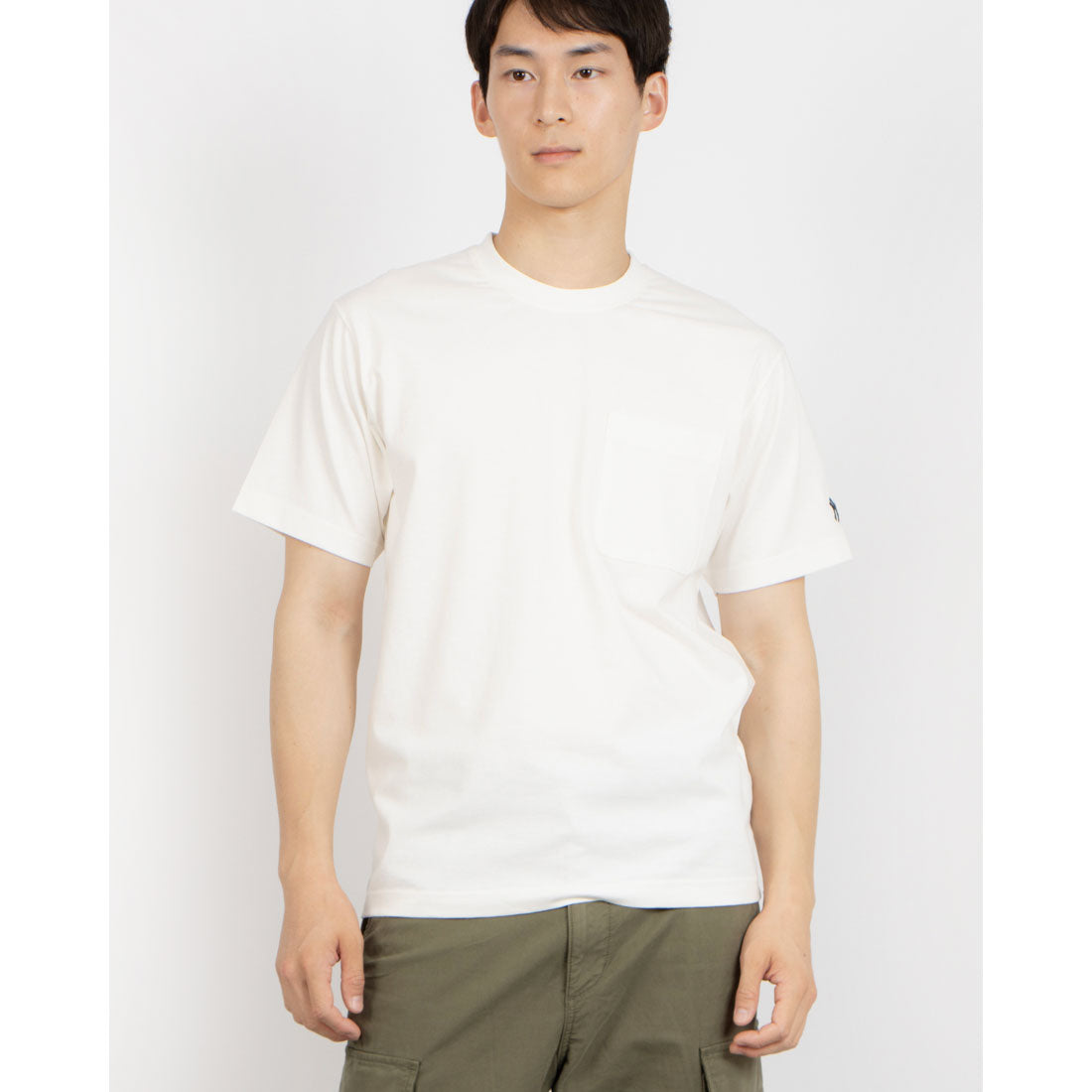 ヒューストン HOUSTON MLB×PEANUTS 刺繍Tシャツ（チャーリーブラウン） （WH） WH