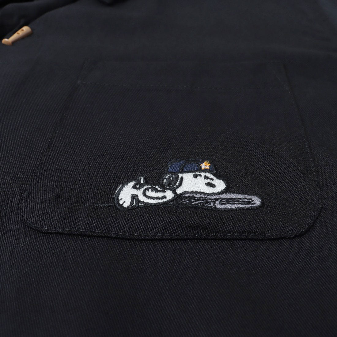 ヒューストン HOUSTON MLB×PEANUTS ボウリングシャツ （GY） GY
