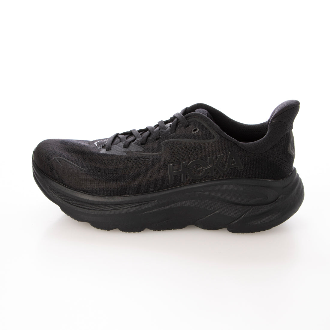 ホカ HOKA CLIFTON 10 クリフトン メンズ ランニングシューズ スニーカー ワイド幅(2E) （BLACK/BLACK） BLACK/BLACK