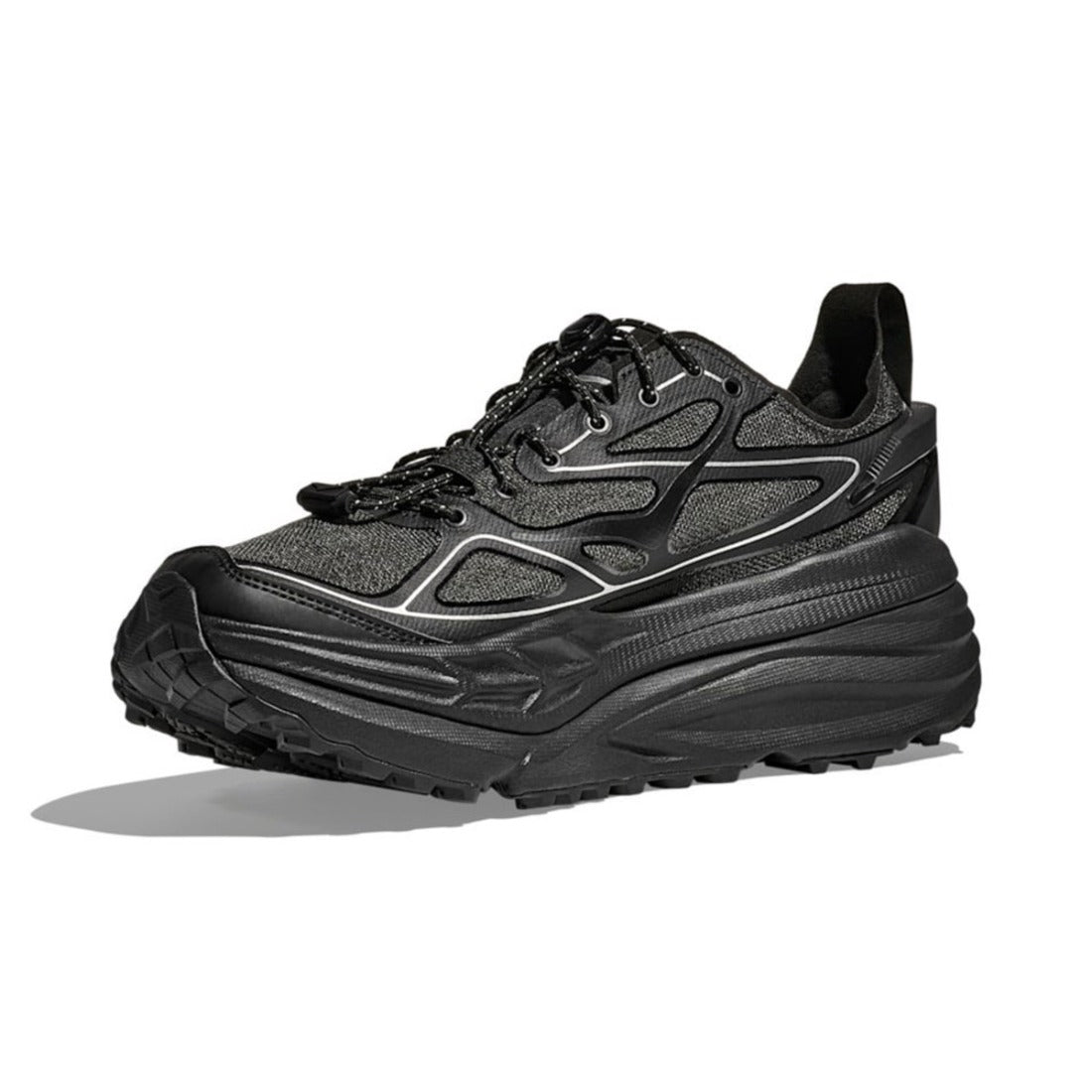 ホカ HOKA スティンソン One7（STINSON ONE7） （ブラック / シルバー） ブラック / シルバー