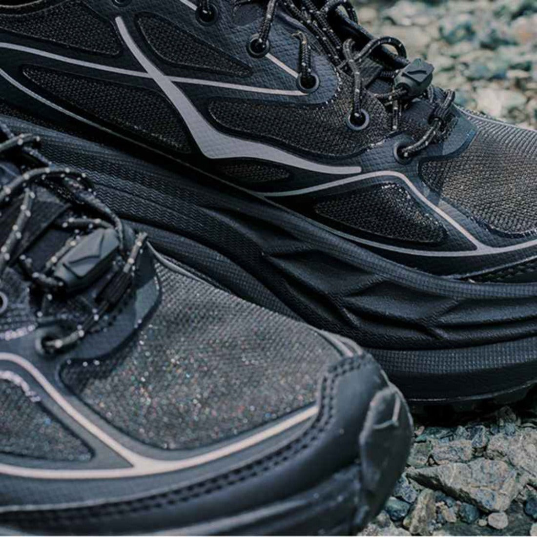 ホカ HOKA スティンソン One7（STINSON ONE7） （ブラック / シルバー） ブラック / シルバー