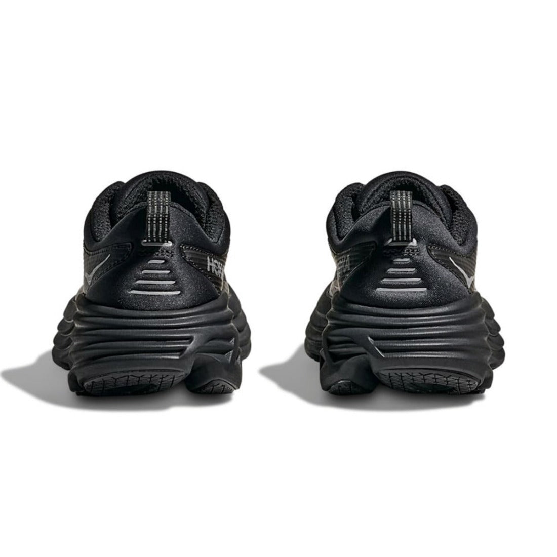 ホカ HOKA ステルス/テック ボンダイ 8 ケージド（STEALTH/TECH BONDI 8 CAGED） （ブラック / シルバー） ブラック / シルバー