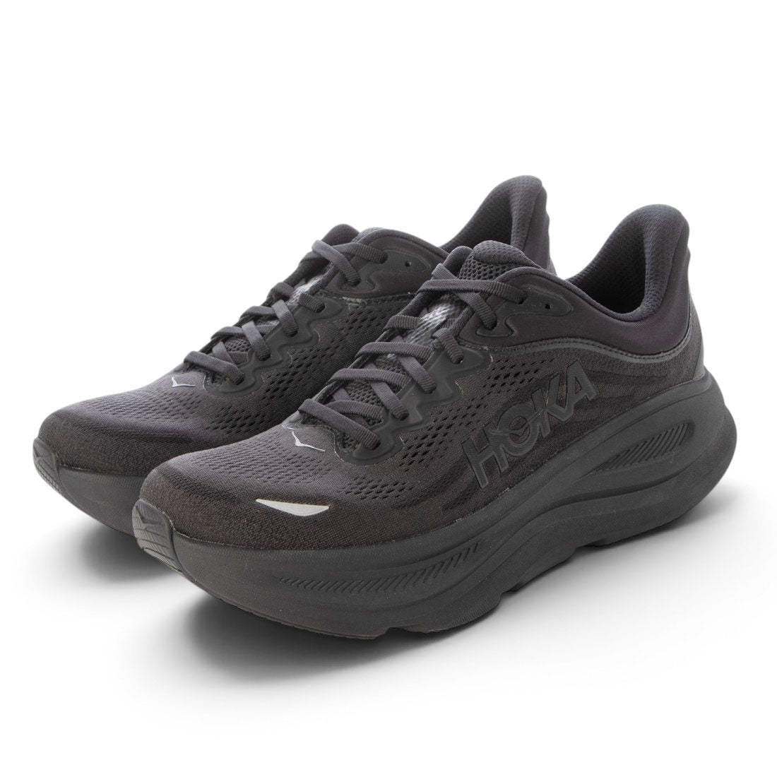 ホカ HOKA HOKA- BONDI 9 MENS BLACK/BLACK 【1162011-BBLC】 （BLACK/BLACK） BLACK/BLACK