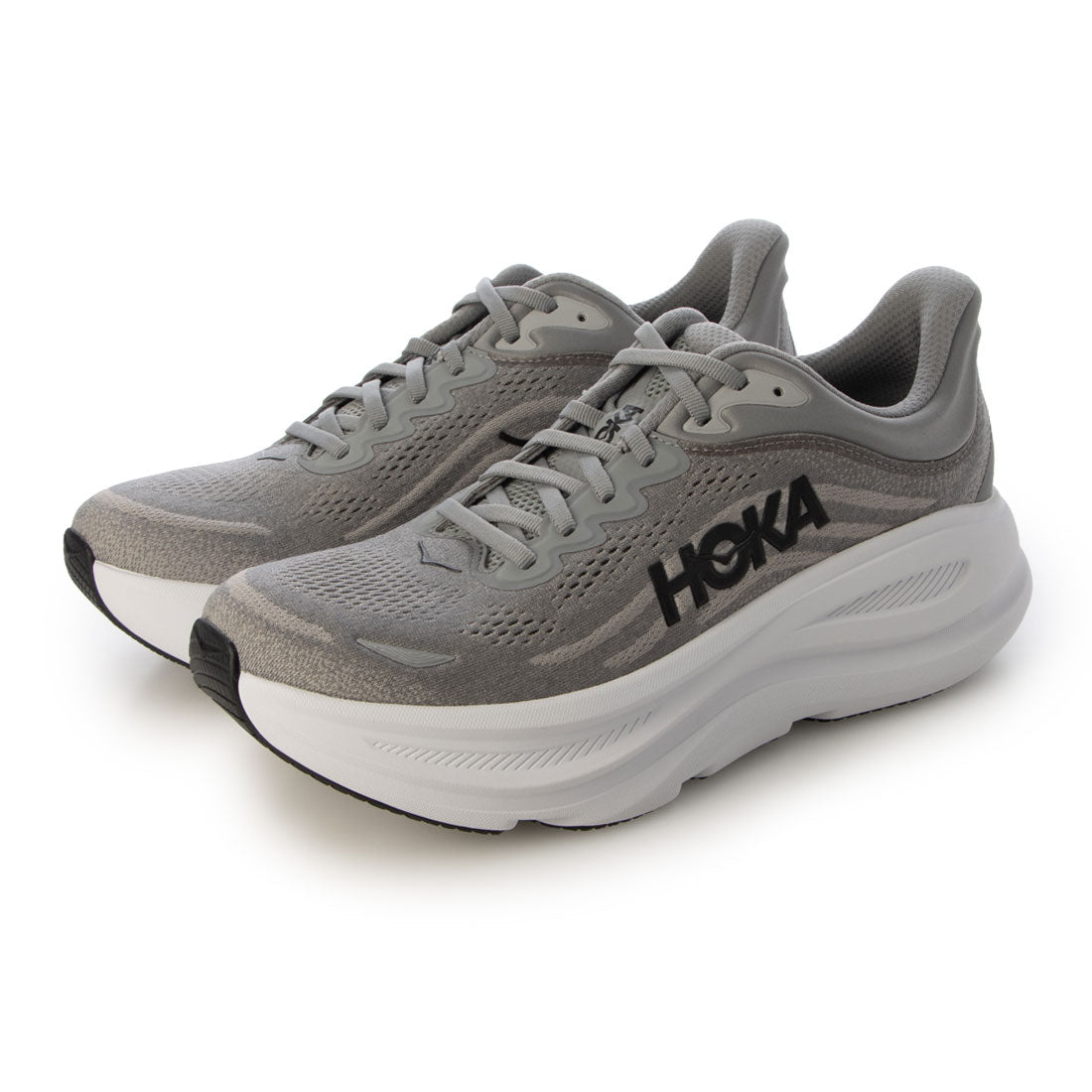 ホカ HOKA HOKA -M BONDI 9 GALACTIC GREY /STELLAR GREY【1162011-GCTC】 （GALACTIC GREY /STELLAR GREY） GALACTIC GREY /STELLAR GREY