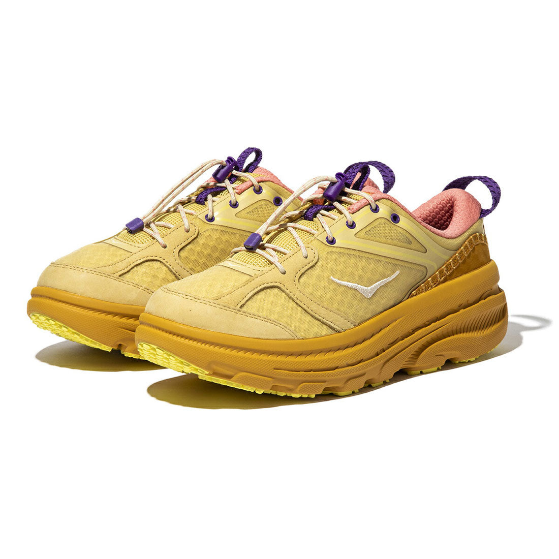 ホカ HOKA HOKA U BONDI B3（ホカ ボンダイ B3） （FLAXSEED / VARSITY YELLOW） FLAXSEED / VARSITY YELLOW