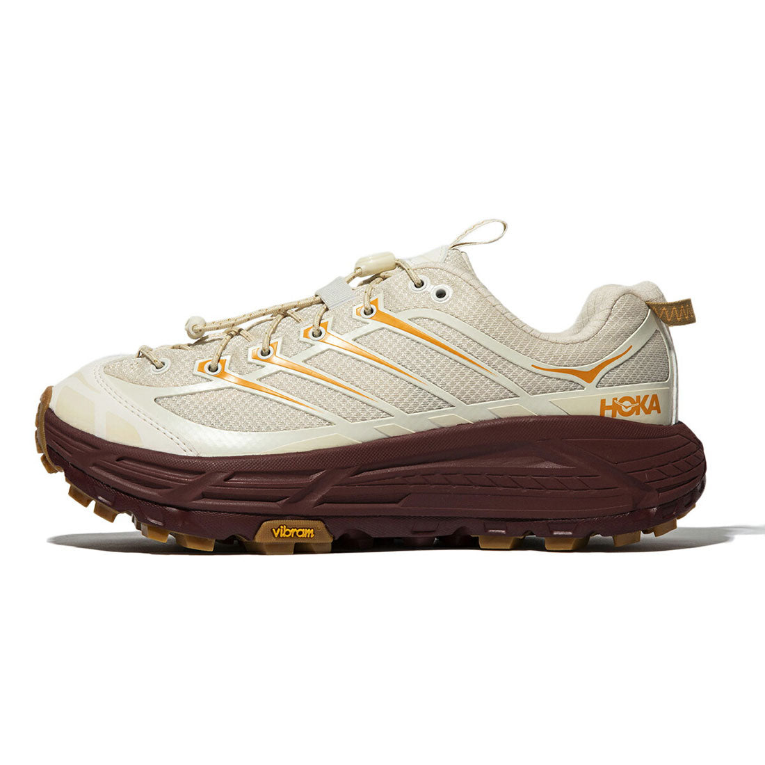 ホカ HOKA HOKA U MAFATE THREE2（ホカ マファテスリー2） （VANILLA / VARSITY BURGUNDY） VANILLA / VARSITY BURGUNDY