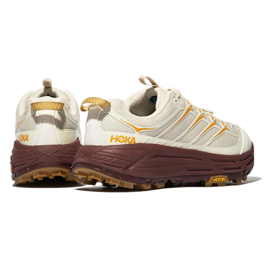 ホカ HOKA HOKA U MAFATE THREE2（ホカ マファテスリー2） （VANILLA / VARSITY BURGUNDY） VANILLA / VARSITY BURGUNDY