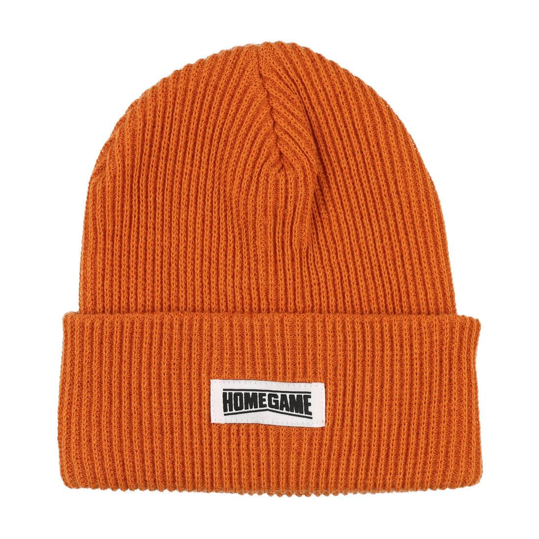 ホームゲーム HOMEGAME HOMEGAME - LONG BEANIE ORANGE【HG241402】 （ORANGE） ORANGE