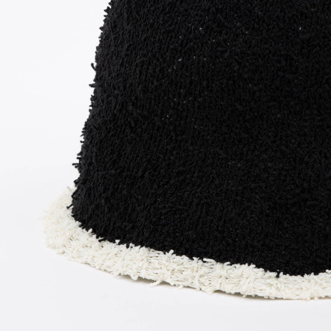 ホームゲーム HOMEGAME HOMEGAME - BOUCLE KNIT HAT BLACK【HG241406】 （BLACK） BLACK