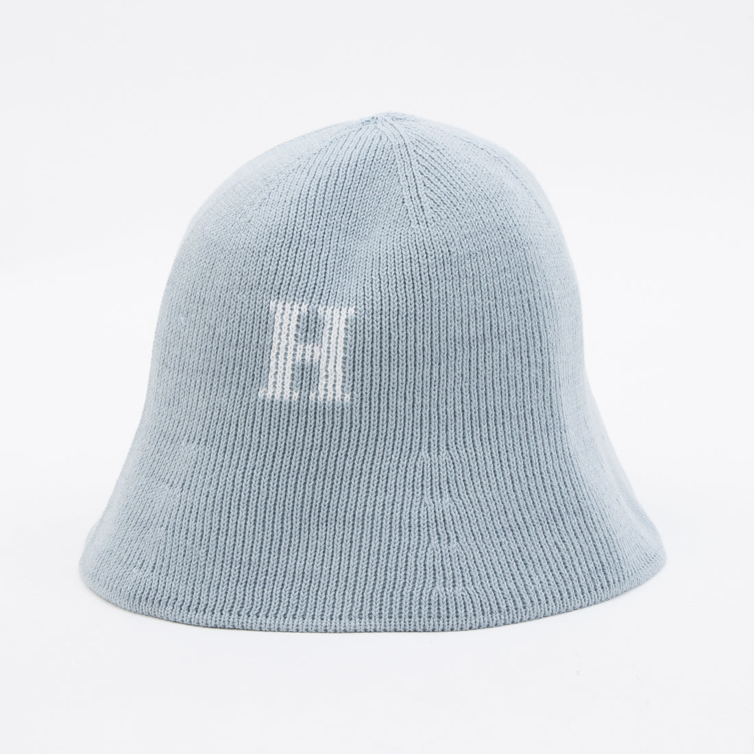 ホームゲーム HOMEGAME HOMEGAME - H LOGO COTTON KNIT HAT Lt.BLU【HG241415】 （LT.BLU） LT.BLU