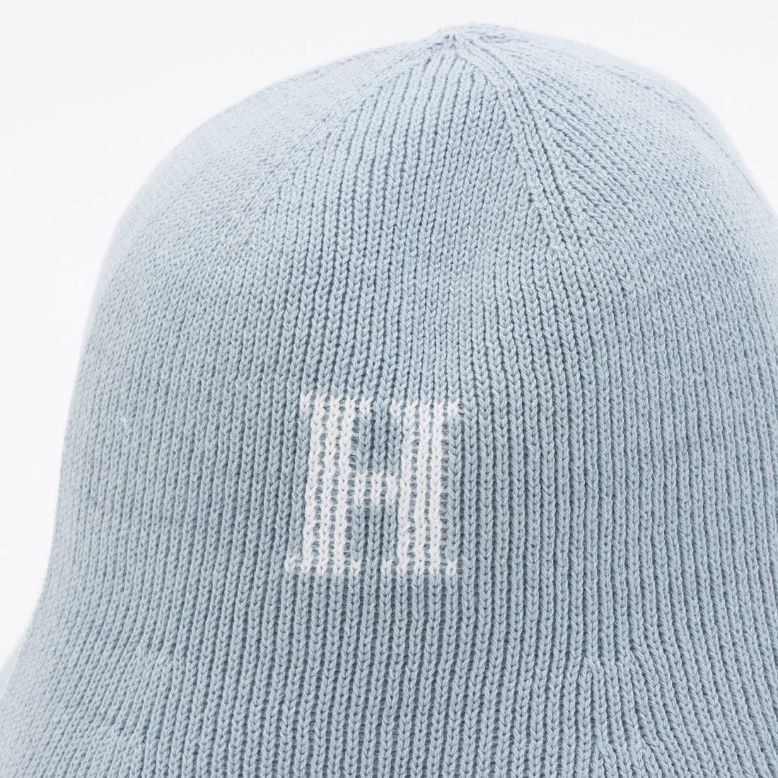 ホームゲーム HOMEGAME HOMEGAME - H LOGO COTTON KNIT HAT Lt.BLU【HG241415】 （LT.BLU） LT.BLU