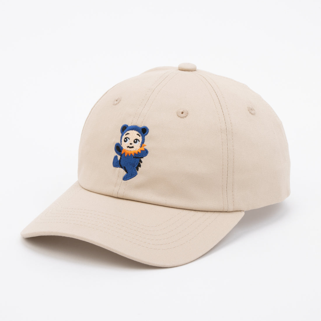 ホームゲーム HOMEGAME HOMEGAME - BABY DAD CAP BEAR KHAKI/BLUE【HG241419】 （KHAKI/BLUE） KHAKI/BLUE