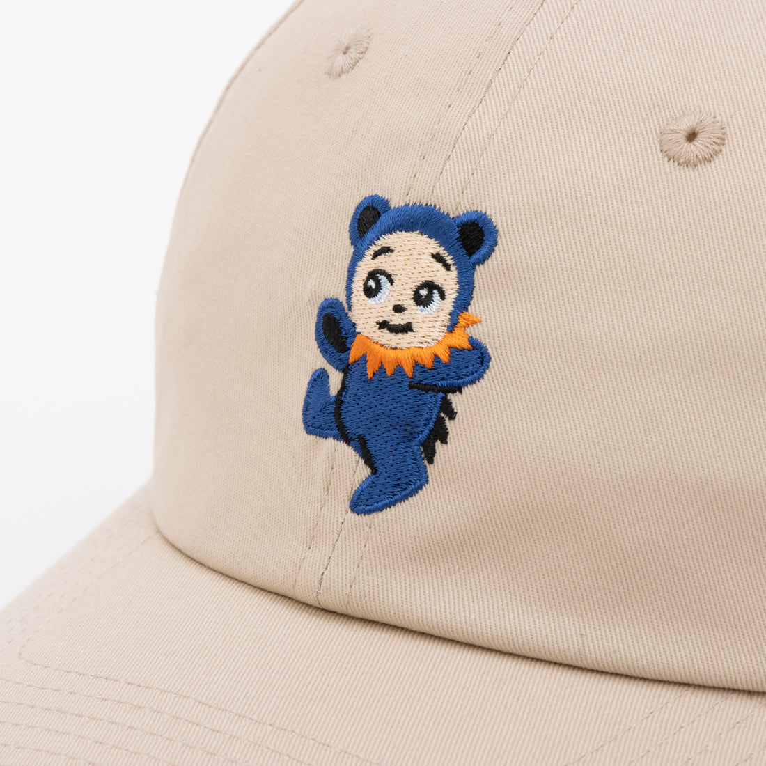 ホームゲーム HOMEGAME HOMEGAME - BABY DAD CAP BEAR KHAKI/BLUE【HG241419】 （KHAKI/BLUE） KHAKI/BLUE