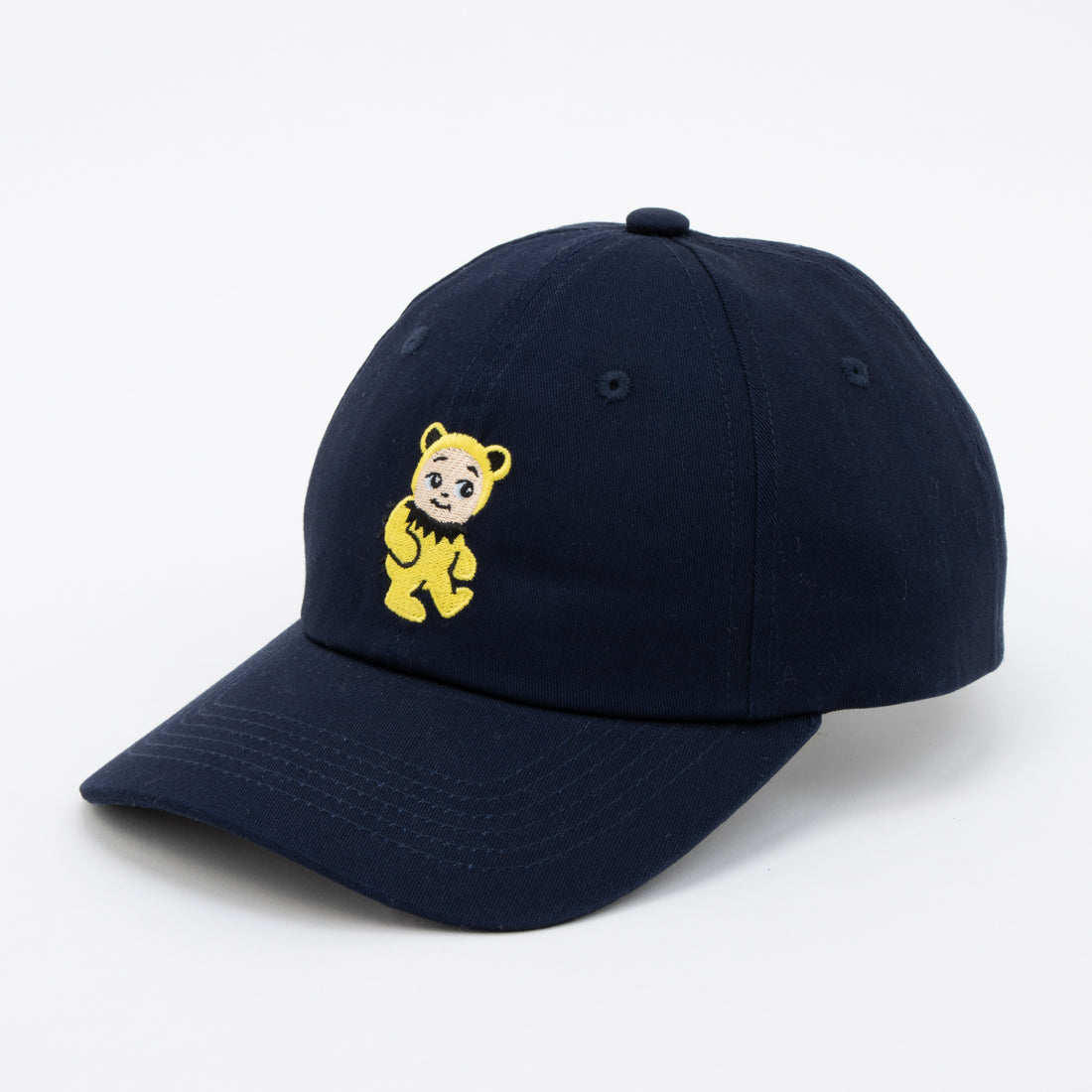 ホームゲーム HOMEGAME HOMEGAME - BABY DAD CAP BEAR NAVY/YELLOW【HG241419】 （NAVY/YELLOW） NAVY/YELLOW