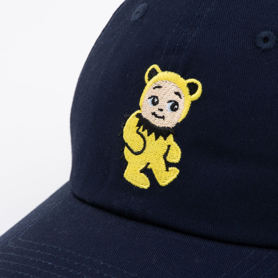 ホームゲーム HOMEGAME HOMEGAME - BABY DAD CAP BEAR NAVY/YELLOW【HG241419】 （NAVY/YELLOW） NAVY/YELLOW