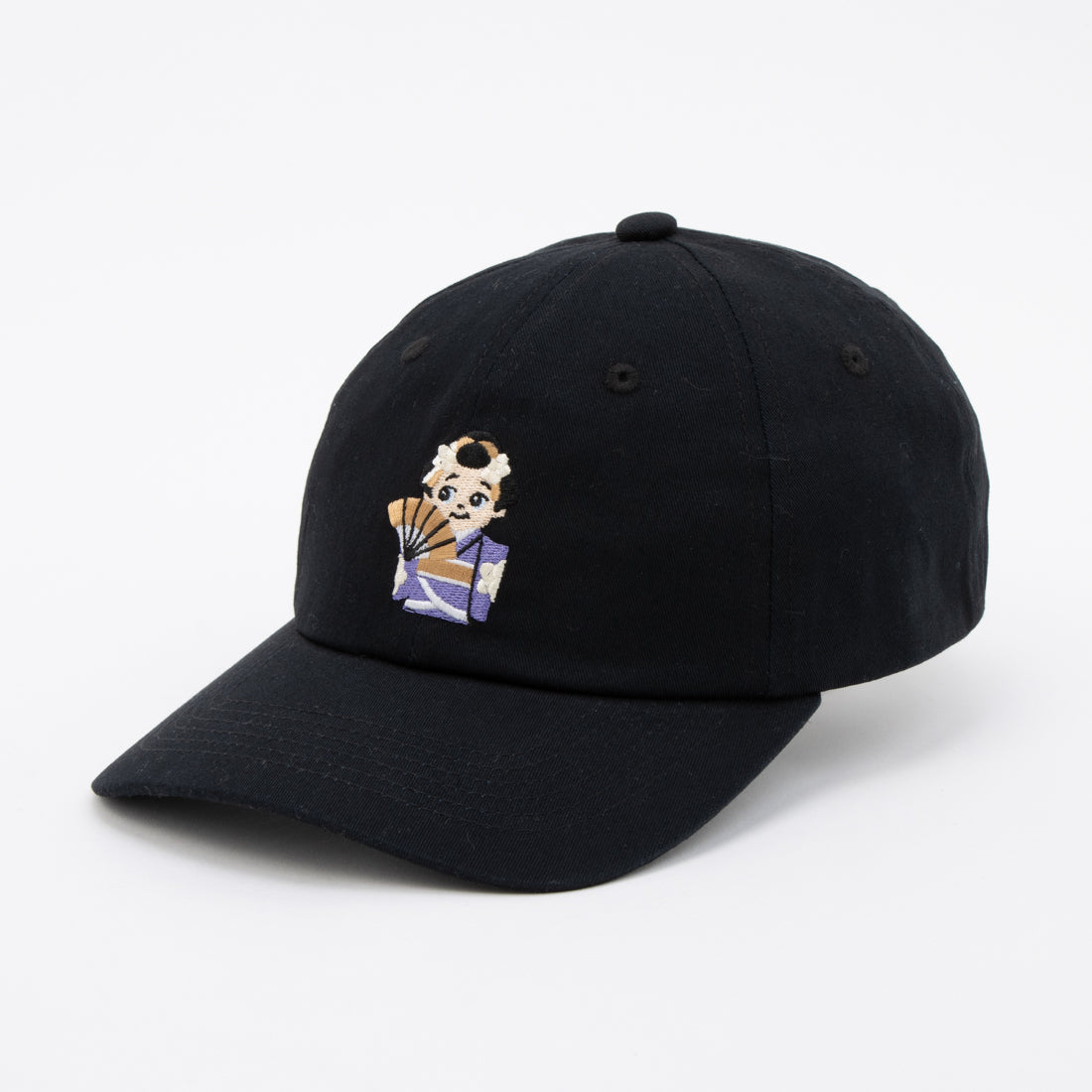 ホームゲーム HOMEGAME HOMEGAME - BABY DAD CAP MAIKO BLACK/PURPLE【HG241419a】 （BLACK/PURPLE） BLACK/PURPLE