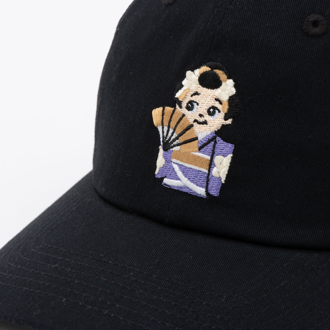 ホームゲーム HOMEGAME HOMEGAME - BABY DAD CAP MAIKO BLACK/PURPLE【HG241419a】 （BLACK/PURPLE） BLACK/PURPLE