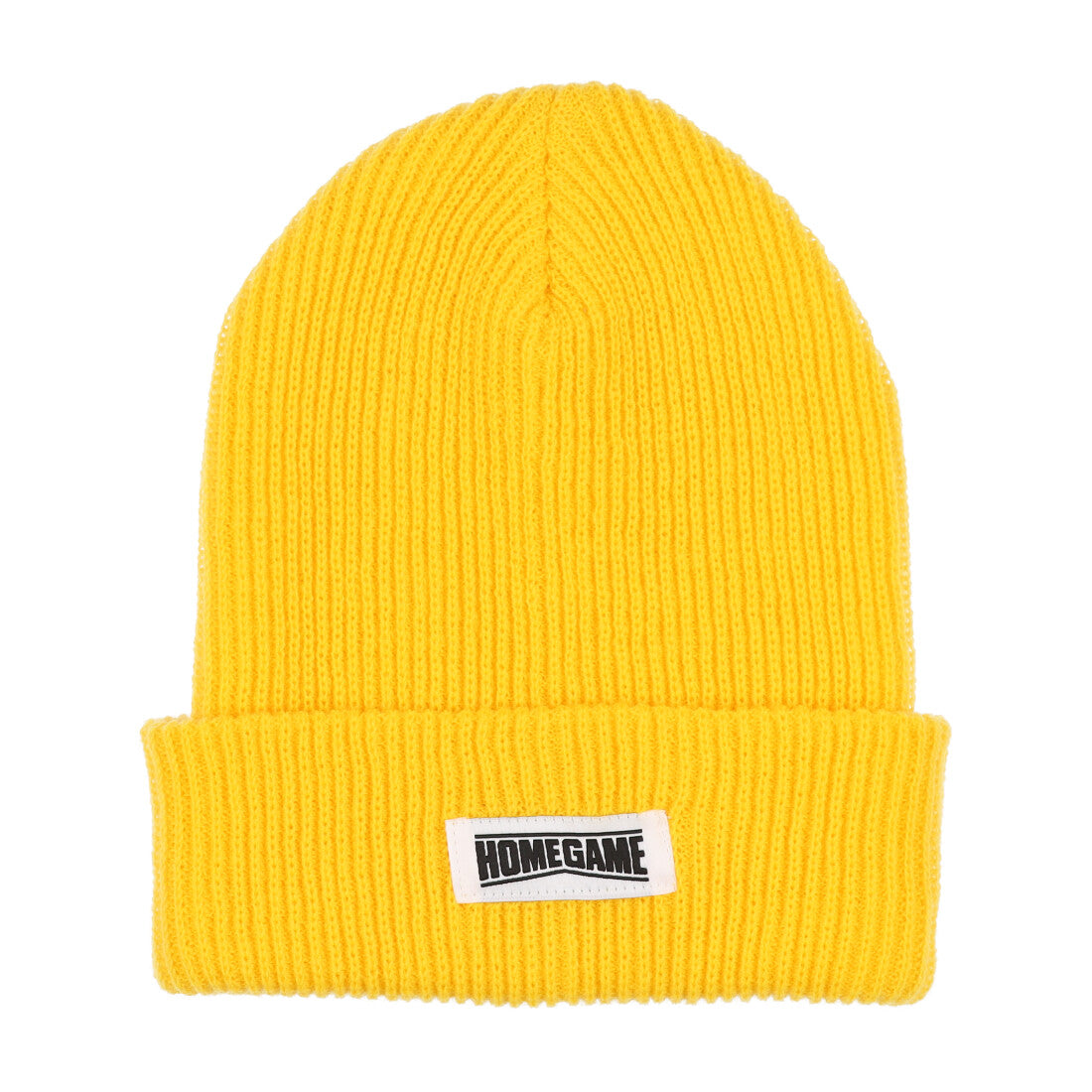 ホームゲーム HOMEGAME HOMEGAME - LONG BEANIE YELLOW【HG241402】 （YELLOW） YELLOW