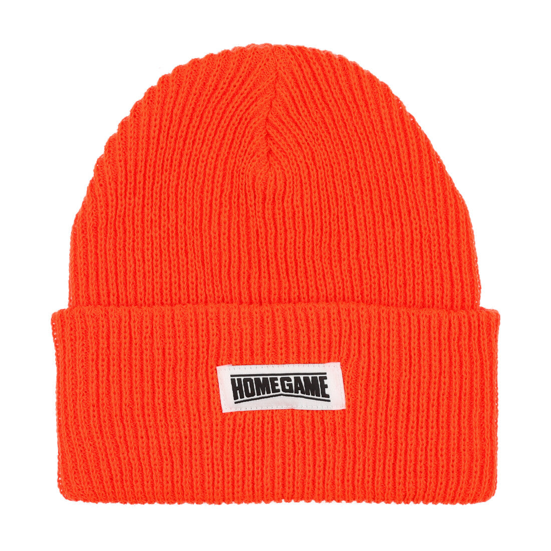 ホームゲーム HOMEGAME HOMEGAME - LONG BEANIE SAFTY ORANGE【HG241402】 （SAFETY ORANGE） SAFETY ORANGE