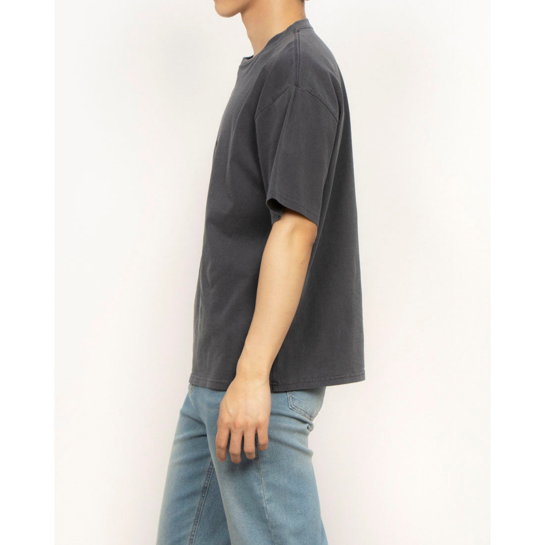 ホームゲーム HOMEGAME MICKEY - VINTAGE TEE SUMI BLACK 【DMK-ST67】 （ブラック） ブラック