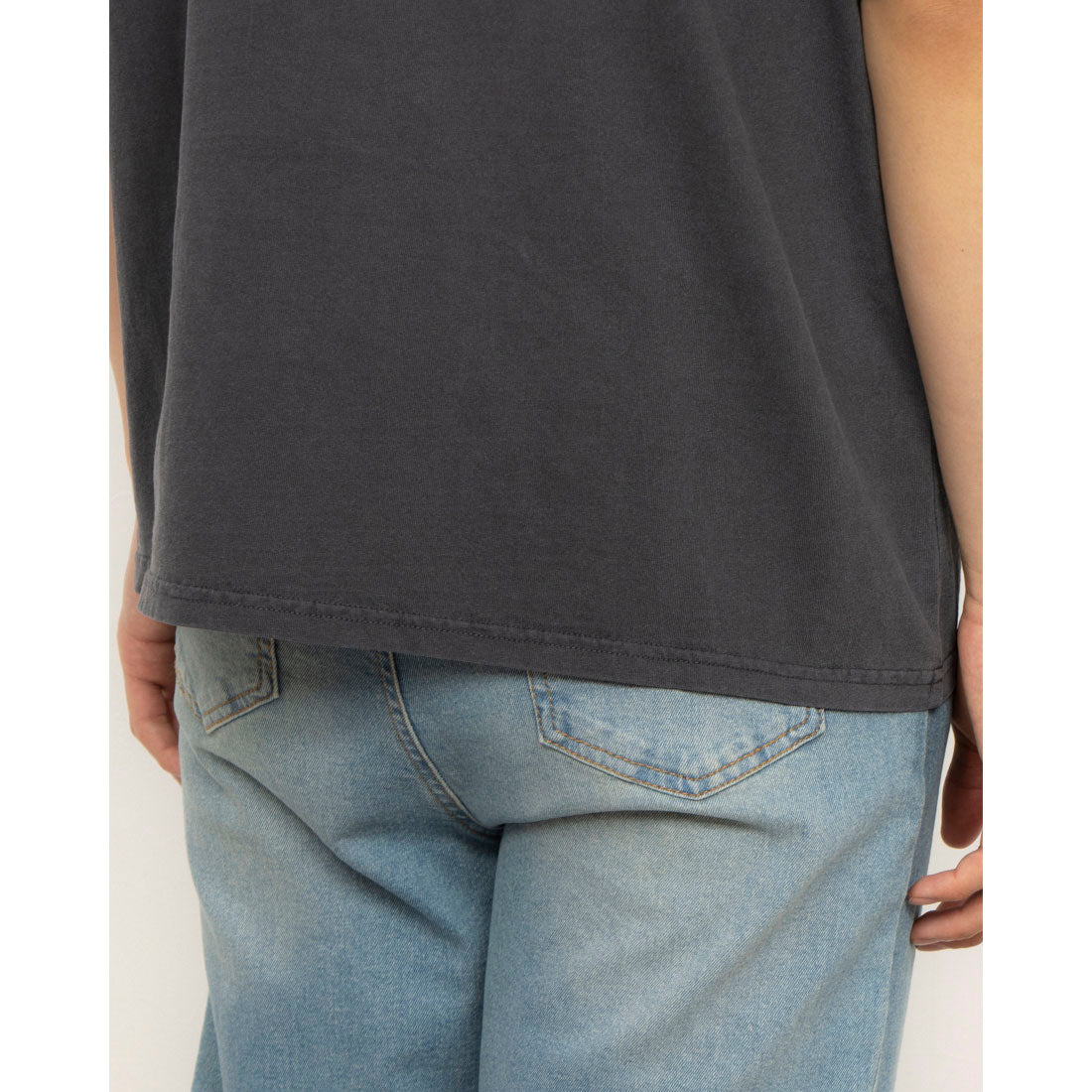 ホームゲーム HOMEGAME MICKEY - VINTAGE TEE SUMI BLACK 【DMK-ST67】 （ブラック） ブラック