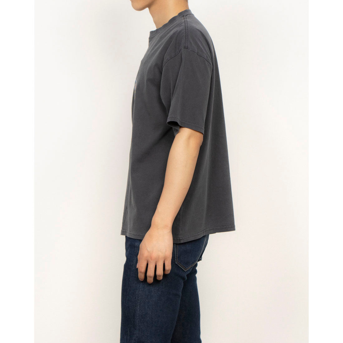ホームゲーム HOMEGAME MICKEY and friends - VINTAGE TEE SUMI BLACK 【DMK-ST65】 （ブラック） ブラック