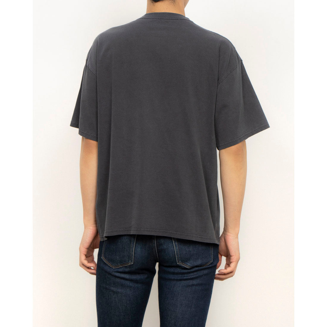 ホームゲーム HOMEGAME MICKEY and friends - VINTAGE TEE SUMI BLACK 【DMK-ST65】 （ブラック） ブラック