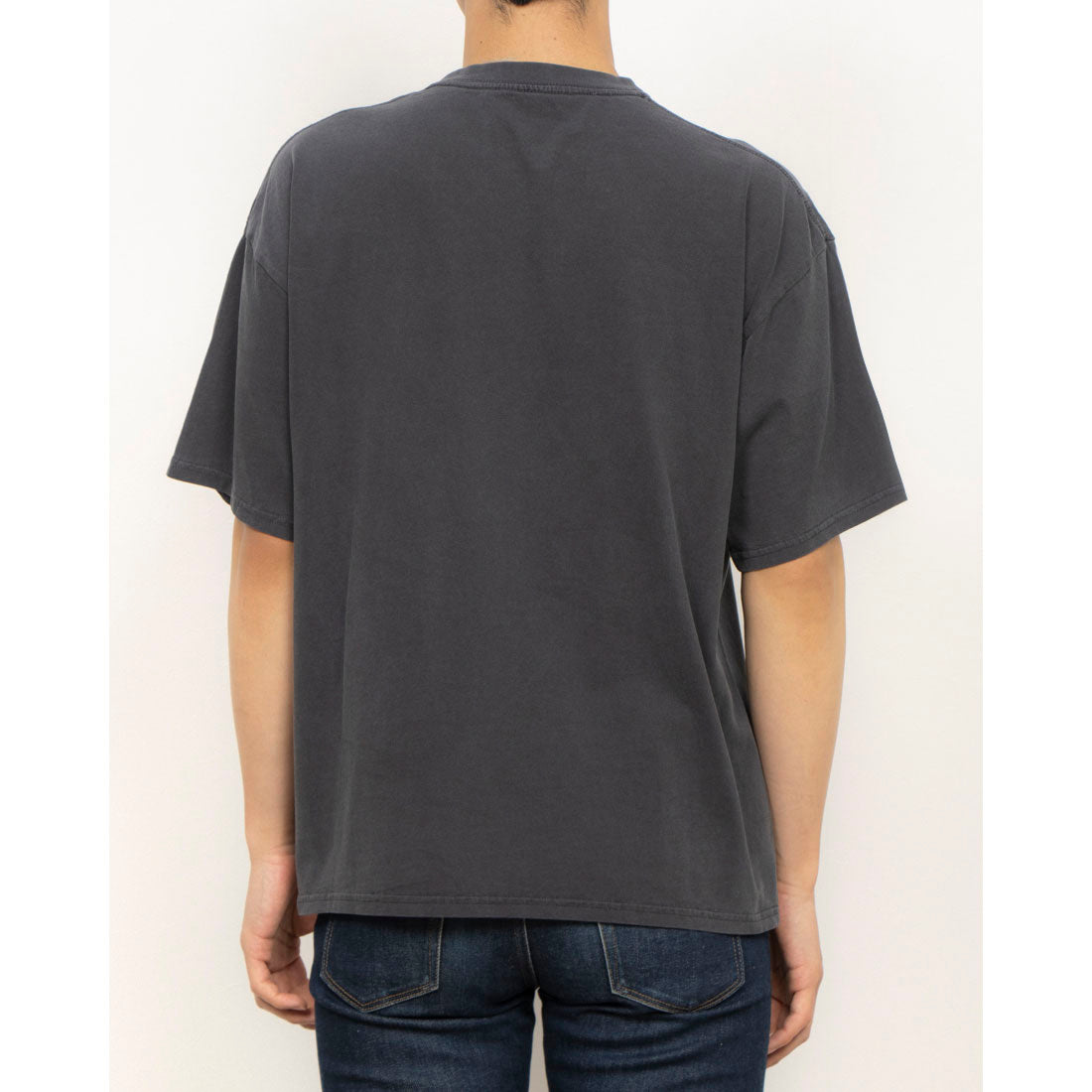 ホームゲーム HOMEGAME MICKEY and friends - VINTAGE TEE SUMI BLACK 【DMK-ST65】 （ブラック） ブラック