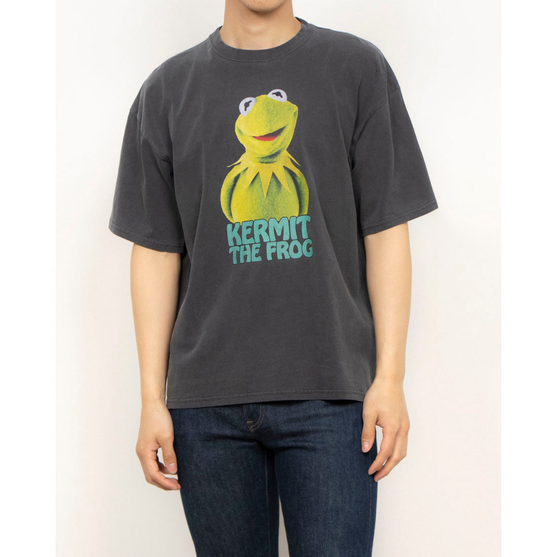 ホームゲーム HOMEGAME MUPPETS - VINTAGE TEE SUMI BLACK 【DMP-ST04】 （ブラック） ブラック