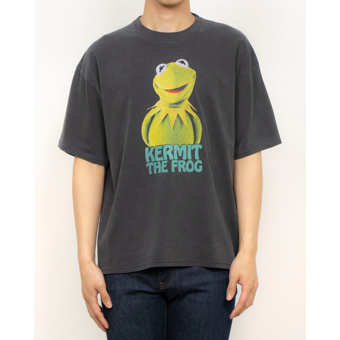 ホームゲーム HOMEGAME MUPPETS - VINTAGE TEE SUMI BLACK 【DMP-ST04】 （ブラック） ブラック
