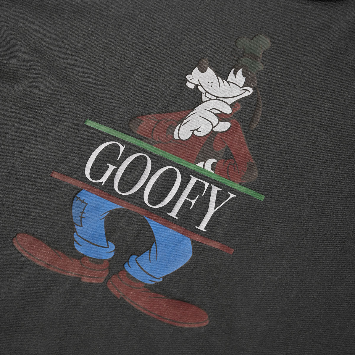 ホームゲーム HOMEGAME GOOFY - VINTAGE TEE SUMI BLACK 【DSC-ST03】 （ブラック） ブラック