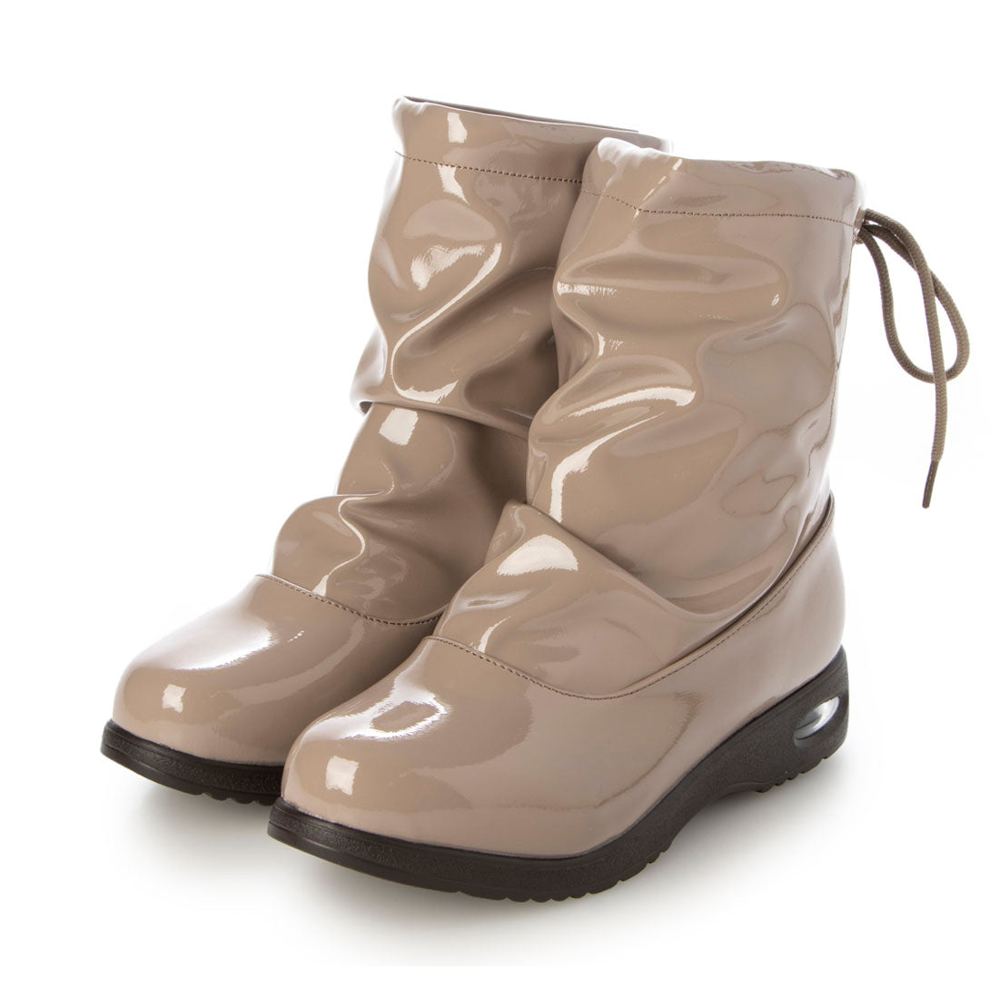 Ho Walk Enamel Rain Boots