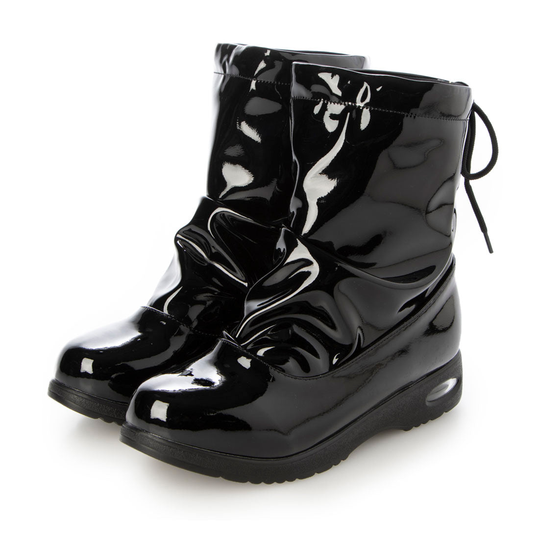 Ho Walk Enamel Rain Boots