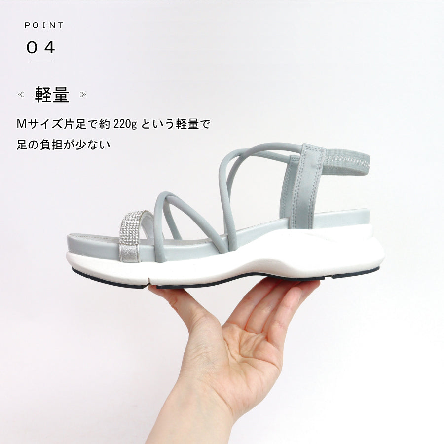 エイチエス HS コードストラップ スポーツ サンダル