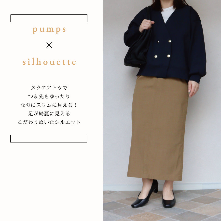 HS 【Made in Japan】 HS Formal Simple leather Pumps