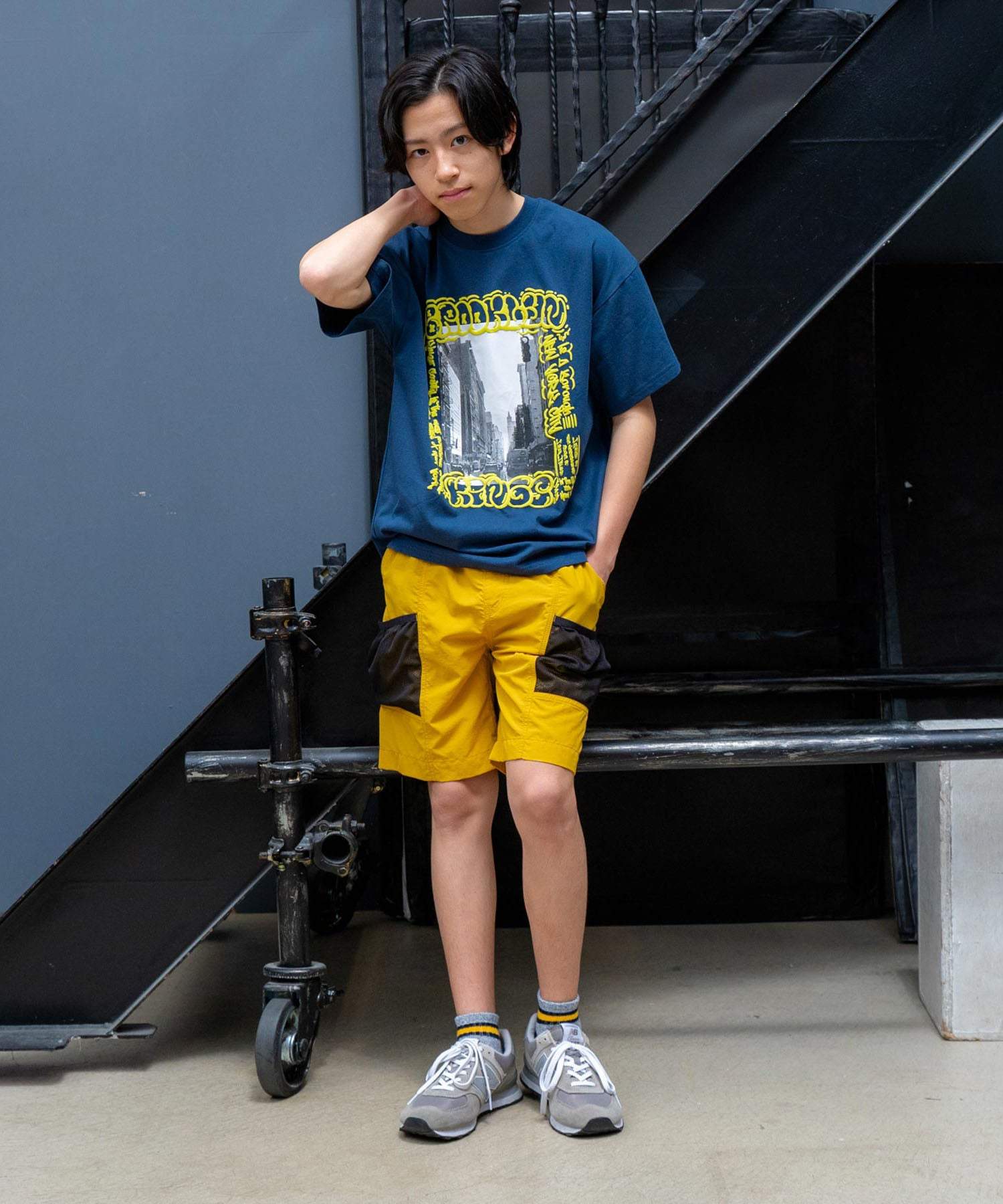 グラソス GLAZOS 【撥水】ナイロンワッシャー・ギアショートパンツ